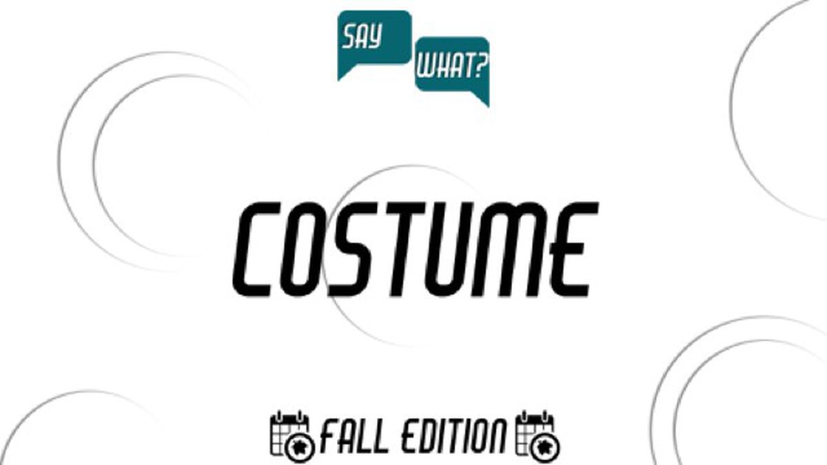 Say What? Fall Edition image number null